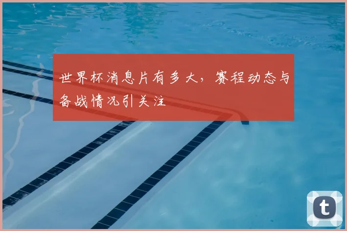 世界杯消息片有多大,赛程动态与备战情况引关注