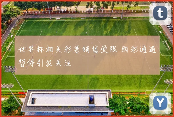 世界杯相关彩票销售受限 购彩通道暂停引发关注